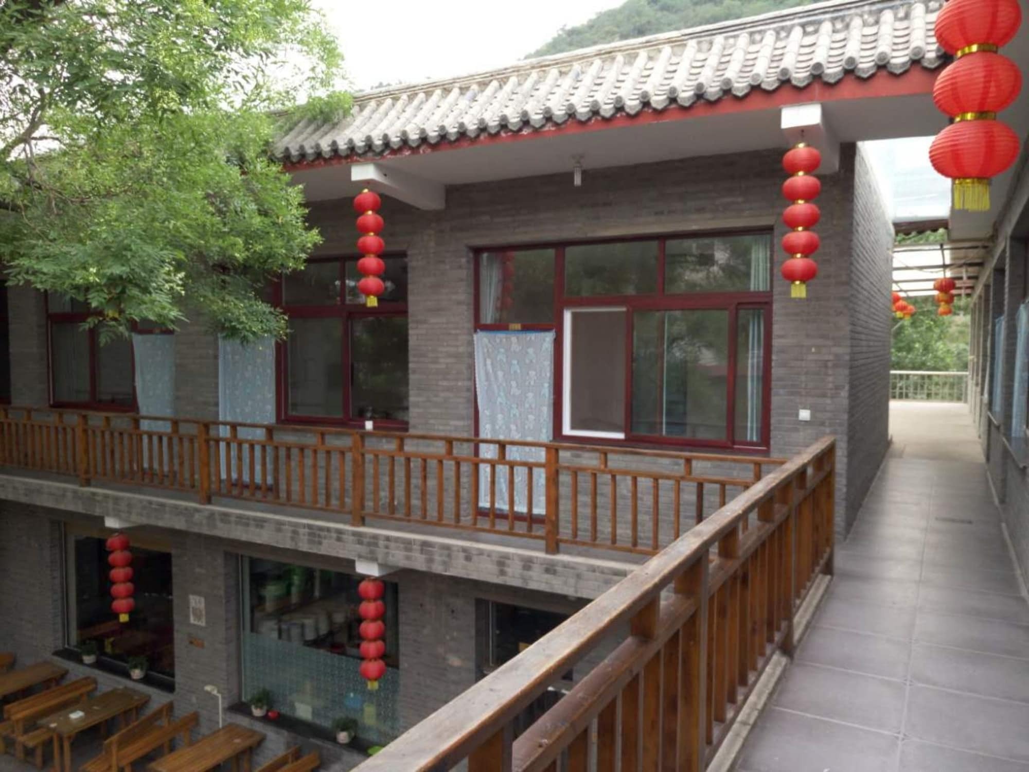 Beijing Great Wall XI Shui Yu Cun Li Bao Zhong Homestay 新营 外观 照片
